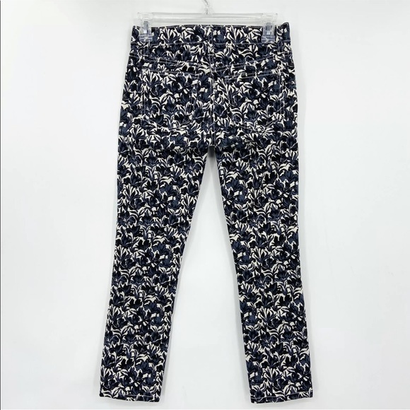 TORY BURCH Blaire Super Skinny Jean Nouveau Flower - sz 24 - Picture 4 of 8